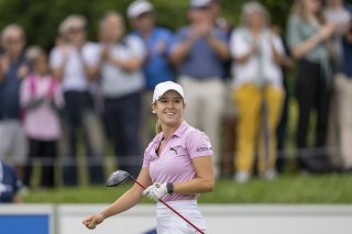Chiara Tamburlini brille pour sa première saison sur le Ladies European Tour (archives). KEYSTONE/URS FLUEELER